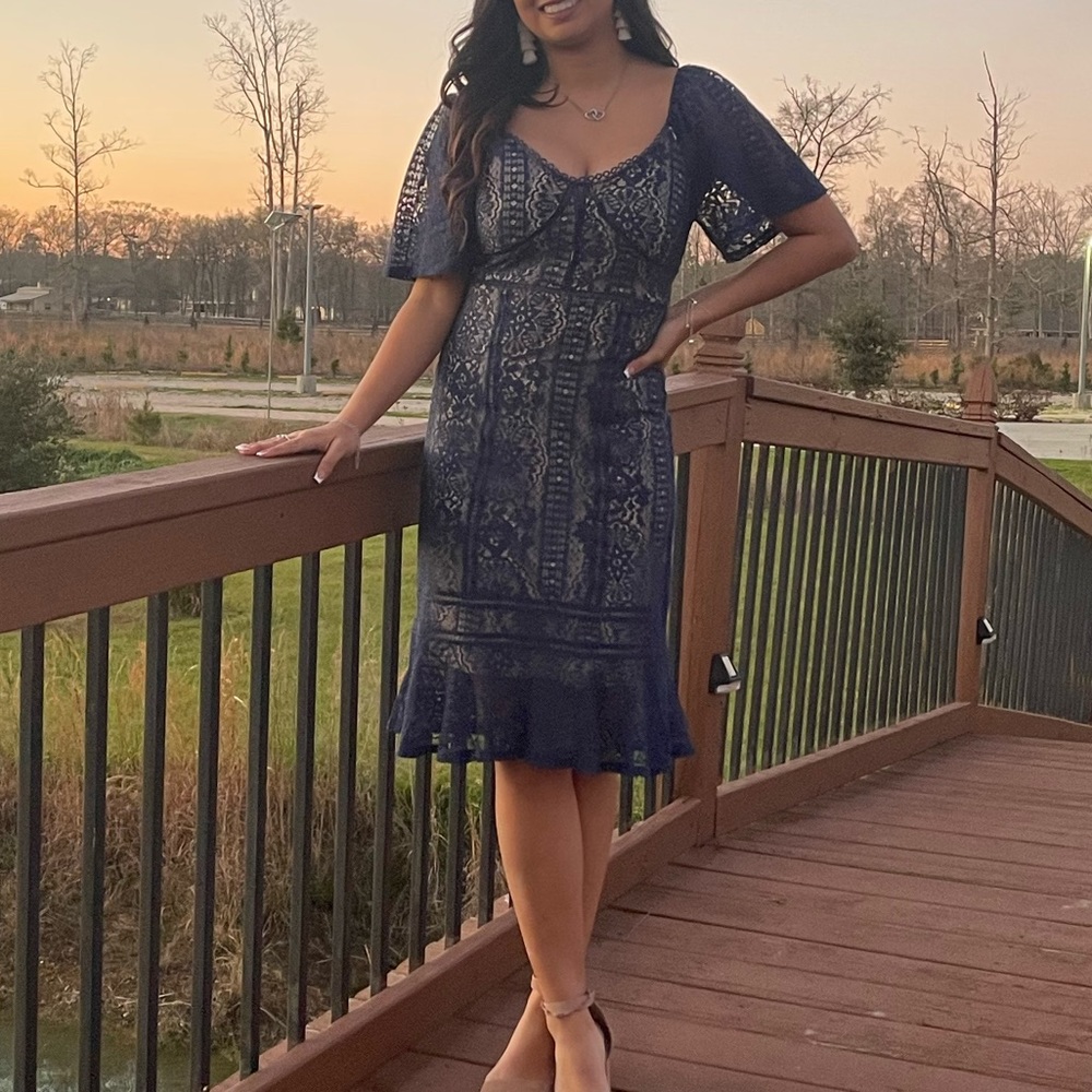 Blue Lace Dess